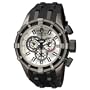 Invicta Men's 0197 Reserve Collection Bolt Chronograph Black Polyurethane Watch