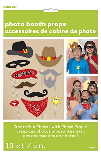 Buy Western Photo Booth Props, 10pc Online Nigeria Ubuy