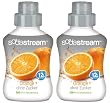 Sodastream Sirup Orange - ohne Zucker, 2er Pack (2 x 500 ml)