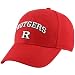 Rutgers Scarlet Knights Red Classic Logo Flex Fit Hat