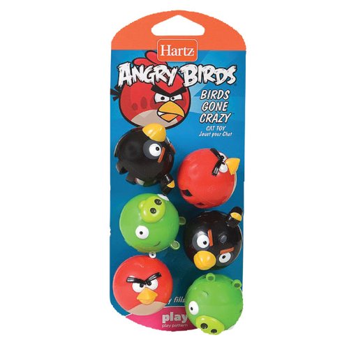 Image of Hartz Angry Birds Birds Gone Crazy - Cat Toy,     - Officially Licensed by Rovio