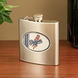 MLB L.A. Dodgers Stainless Steel Flask