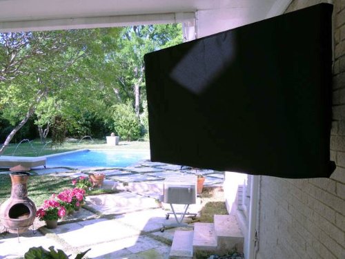 26 Inch Outdoor TV Cover (Front Half Cover) - 12 sizes available On Sale