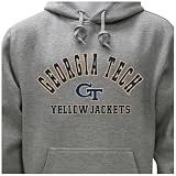 Georgia Tech Campus Yard Printed Fleece Hoodie