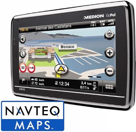 MEDION X4545 Navigation 12cm 4,7