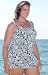 Madagascar Floral Plus Size Swimdress - Women's Swimsuit Plus Size Swimsuit