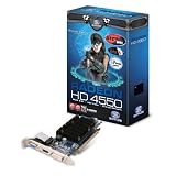 Sapphire RADEON HD 4550 Carte graphique Radeon HD 4550 PCI Express 2.0 x16 faible encombrement 512 Mo DDR3 DVI, HDMI ( HDCP ) sortie TVHDpar Sapphire Technology