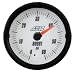 AEM 30-5137W White Face Analog Boost Pressure SAE Gauge