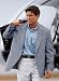 Wrinkle-Free Gingham Sport Coat / Short
