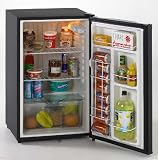 Avanti BCA4499SSL Model BCA4499SSL - 4.4 Cu. Ft. Counterhigh Refrigerator - Black Cabinet w/Stainless Steel Door