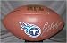 Eddie George Autographed/Hand Signed Tennessee Titans Football