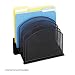 Safco Products Onyx 5 Tiered Sections, Black (3257BL)