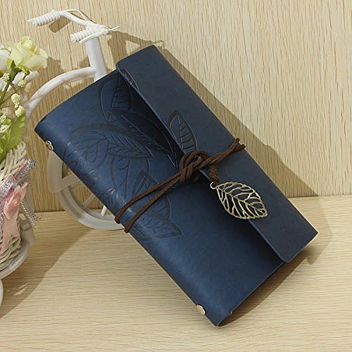 King so Vintage Leaf Faux leather Classic Note Book Journal Diary