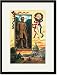 Black Framed/Matted Print 17x23, The St. Gaudens Statue and the Capitol