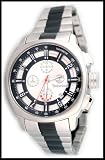 Timberland - Timberland 45MM CHRONO Mens Watch, White/Stainless/Black - QT7127301