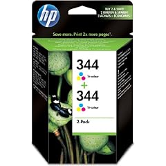 HP C9505EE 344 Tintenpatrone dreifarbig Standardkapazit�t 2 x 14ml 2 x 560 Seiten 2er-Pack