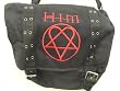 HIM Messenger Bag HIM Heartagram Black Messenger Bag