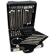 Large Jewelry Attache Display Travel Case & Locks New