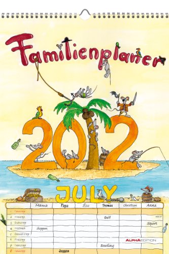 Produkt-Bild: Familienplaner 2012. Kalender DIN A3 mit Ringbindung, 6 Spalten, inkl. Ferienterminen