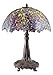 QuoizelLaburnum Tiffany Table Lamp with Tiffany Glass,1998 Pieces of Tiffany Glass,Architectural Bronze finish #TF6034R