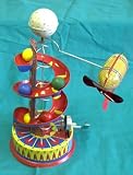 Space Elevator Wind-up Classic Tin Toy