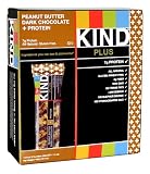 Cheap Deals on KIND PLUS, Peanut Butter Dark Chocolate + Protein, Gluten Free Bars (Pack of 12) by KIND