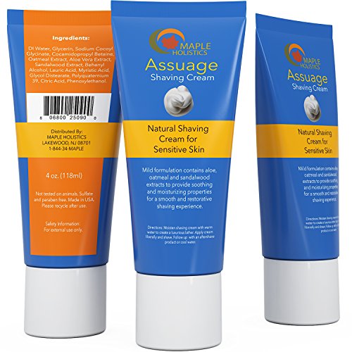 Natural Shaving Cream for Sensitive Skin Best Shave Cream for Men