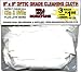 12 Optical Grade CD / DVD Cleaning Cloths 9 x 9 (3-Pack) #MSCMCL - Safely Clean all your CDs, DVDs and Plexiglass Surfaces!