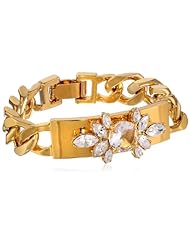 Juicy Couture Gemstone Identification Bracelet, 7.07"