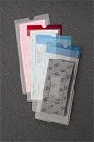MMF 205054820 Vinyl Passbook Jackets 4.375 X 8.875 Clear