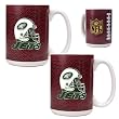 New York Jets NFL 2pc Gameball Ceramic Mug Set - Helmet logo by Great American Products