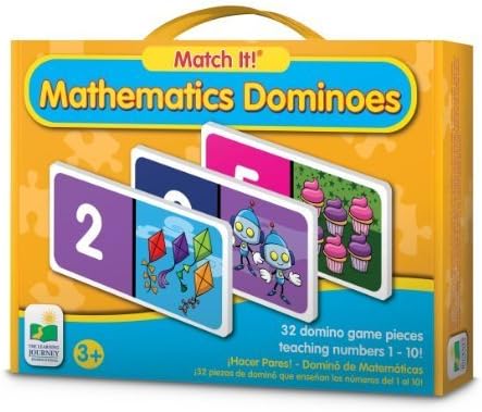 The Learning Journey Match It! Mathematics Dominoes by The Learning Journey International