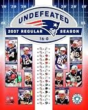 New England Patriots - 2007 Undefeated Season NFL 8x10 Photo