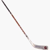 Mike Bossy Autographed Clear Acrylic Hockey Stick (Signed In Blue) with HOF 91 Inscription