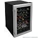 Kitchen & Housewares : Deluxe 28 Bottle Wine Cooler Refrigerator with Lock