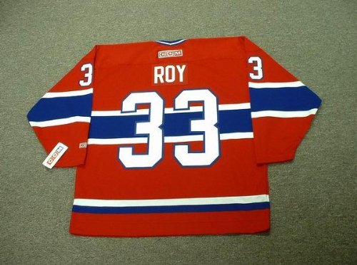 Buy PATRICK ROY Montreal Canadiens 1993 CCM Throwback Away NHL Hockey Jersey