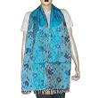 Silk Scarves for Women Printed Clothing Accessory 20 x 72 inches