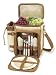 Picnic at Ascot Bahamas Collection Picnic Cooler for 2 in Natural Fiber Weave