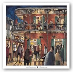 New Orleans Streets by Didier Lourenco 36"x36" Art Print Poster