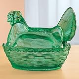 Buy Green Glass Hen Candy Dish Knowing God: Walking through the Book of Books