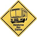 New " Honduran Bus Station " Honduras Crossing Country