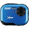 Coleman Mini Xtreme C3WP-BL 5 MP Waterproof Digital Camera with CMOS Sensor and 1x Optical Zoom (Blue)