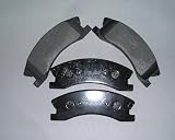 Front brake pads, 4.7L Petrol