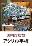 アクリル板 3mm厚 透明度抜群！ 強い！高品質！1000mmX2000mm