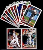 2010 Topps St. Louis Cardinals Series 1 Team Set - 11 Cards including Albert Pujols, Smoltz, Shumaker, Holliday, Pujols MVP card & more!