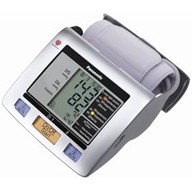 Panasonic EW3122S Upper Arm Blood Pressure Monitor (Silver)