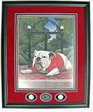 Georgia Bulldogs - Beware of the Dawg Framed Lithograph By Joe Belt From Sports Marketing Interna