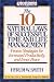 10 Natural Laws of Successful Time and Life Management