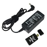 Laptop Battery Charger AC Adapter for Dell Inspiron Mini 9 Mini 10 Mini 12 (19V 1.58A 40W) with AGPtek USB 2.0 All-in-One Card Reader