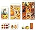 Cavallini Papers Petite Parcel Set Halloween, 12 Gift Bags